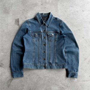 Y2K 2000s Western Denim Trucker Jacket - S